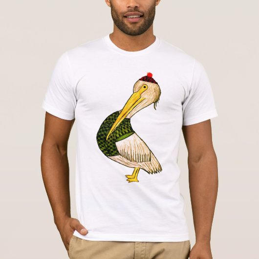 ペリカンピート-サスカッチの署名S Tシャツ (正面)