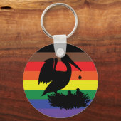 ペリカンプライド キーホルダー (正面)