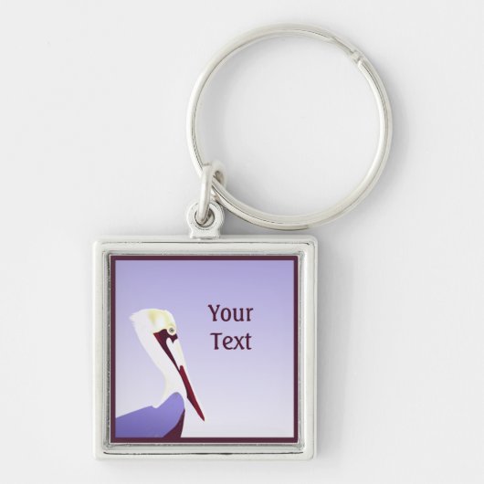 ペリカンプレミアムカスタムキーチェーン キーホルダー (正面)