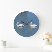 ペリカンペア時計 ラージ壁時計 (ホーム)