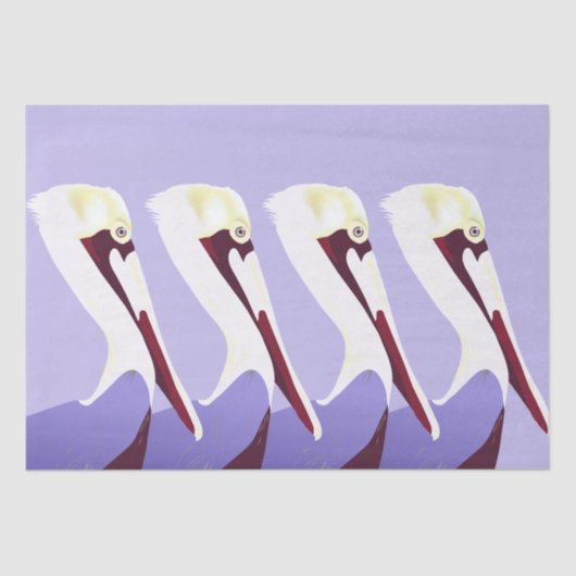 ペリカンペリカンデコページ 薄葉紙 (正面)