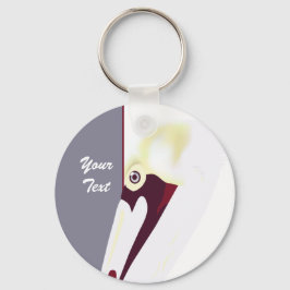 ペリカンポートレートキーチェーン キーホルダー