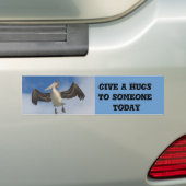 ペリカンラブ_ バンパーステッカー (車上)