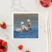 ペリカン対 スタンダードカクテルナプキン (インサイチュ)