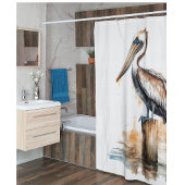 ペリカン岬 シャワーカーテン