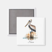 ペリカン岬 マグネット (正面/裏面)