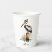 ペリカン岬 紙コップ (裏面)