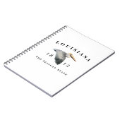 ペリカン州1812スパイラルノートブック ノートブック (左側)