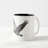 ペリカン澄ん ツートーンマグカップ (正面右)