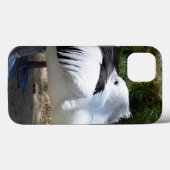 ペリカン猫昼寝、iPhone 13ケース Case-Mate iPhoneケース (裏面 (横))