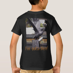 ペリカン離陸 Tシャツ