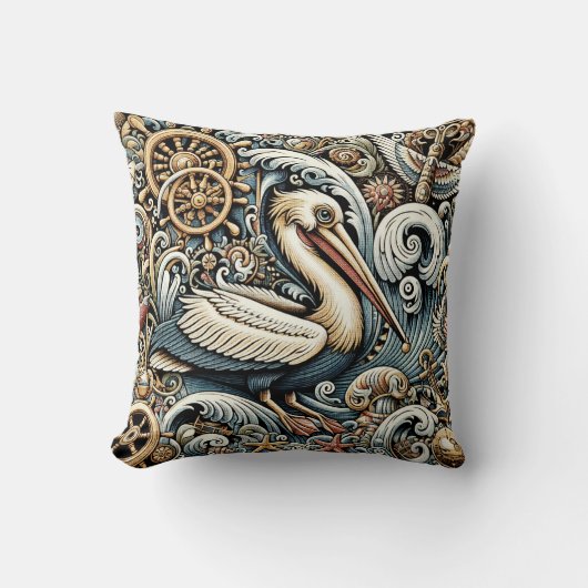 ペリカン2 クッション (正面)