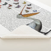 ペリカン·アンド·バターフライ シェルパブランケット (3/4)