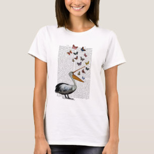 ペリカン·アンド·バターフライ Tシャツ