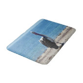 ペリカン ウィズ ザ ルック メモリー フォーム バスマット (アングル)