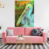 ペリカン キャンバスプリント (インサイチュ (リビング))