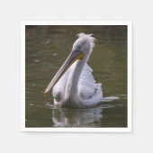 ペリカン_ペリカン スタンダードカクテルナプキン (正面)