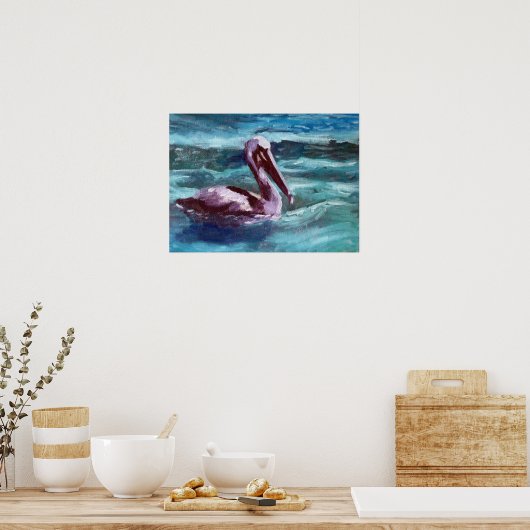 ペリカン ポスター (キッチン)