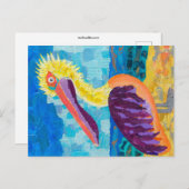 ペリカン ポストカード (正面/裏面)