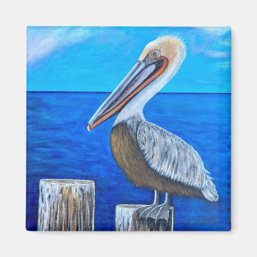 ペリカン マグネット (正面)