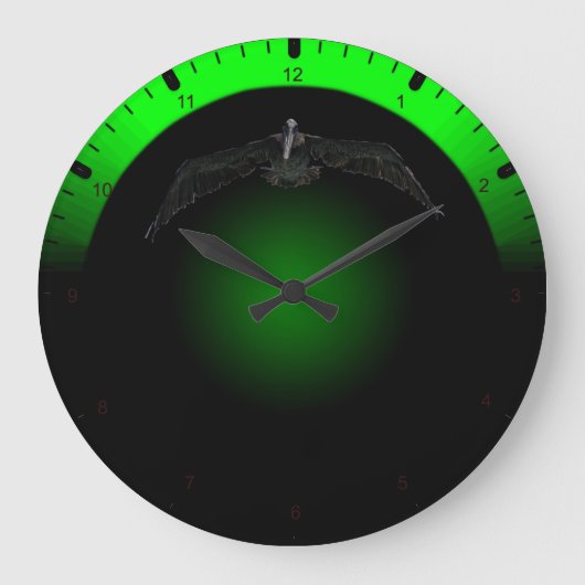 ペリカン ラージ壁時計 (正面)