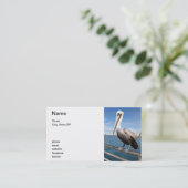 ペリカン 名刺 (スタンド正面)