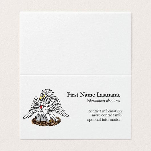 ペリカン 名刺 (外部フラット)