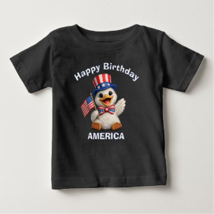 ペリカン (4j) 愛国少年Tシャツ ベビーTシャツ