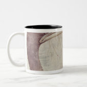 ペリカン、c.1590 ツートーンマグカップ (左)