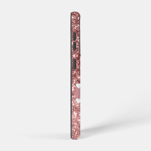 ペリガーリーパーソナライズされたターフェイクピンク SAMSUNG GALAXYケース (右側面)