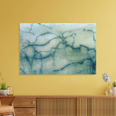 ペリゴルドのアンテロープとバイソン絵画(洞窟の) キャンバスプリント (インサイチュ (リビング))