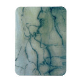 ペリゴルドのアンテロープとバイソン絵画(洞窟の) マグネット (縦)