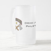 ペリシテ人のMCのビールのジョッキ フロストグラスビールジョッキ (正面左)