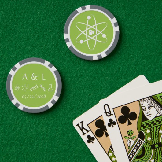 ペリドットの魅力的な力 ポーカーチップ (ポーカーテーブル (ダブル))