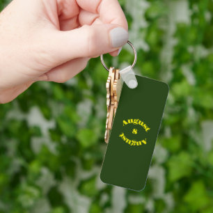 ペリドット誕生石 – 威厳がある Keychain キーホルダー