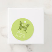 ペリドット クリスタル グリーン バタフライ 8月 誕生石 フェイバータグ (インサイチュ)