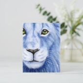 ペリドット – ライオン ポストカード (スタンド正面)