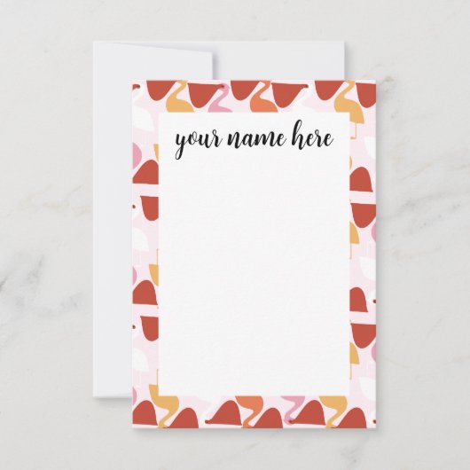 ペリパーソナライズされたカン岬 サンキューカード (正面)