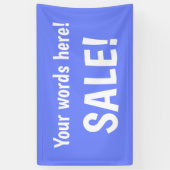 ペリパーソナライズされたンクル販売バナー 横断幕 (縦)