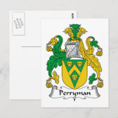 ペリマン家紋 ポストカード (正面/裏面)