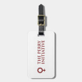 ペリーの初めの荷物のラベル ラゲッジタグ (正面縦)