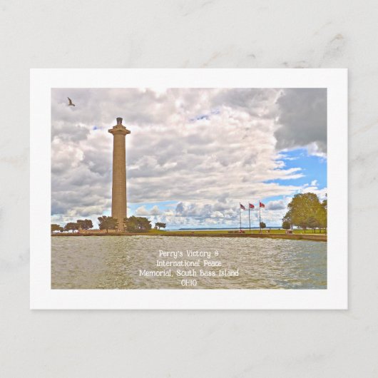 ペリーの勝利と平和国際的記念碑 ポストカード (正面)
