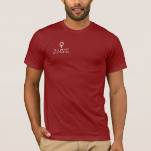 ペリーの女の子は骨ifiedのおもしろいの乗組員首のTシャツを持っています Tシャツ