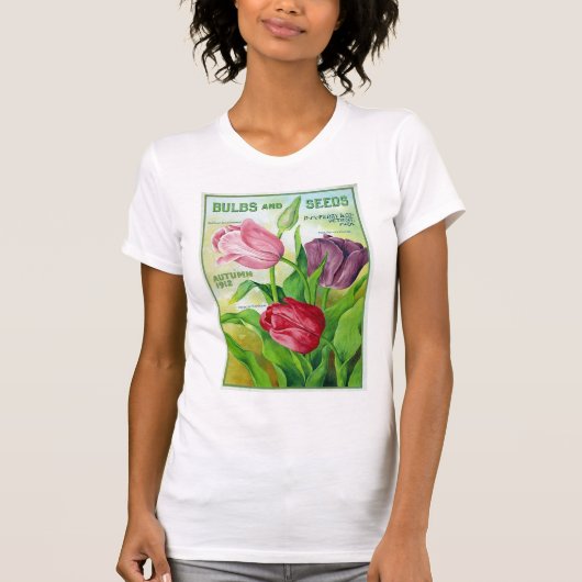 ペリーの球根および種1912年 Tシャツ (正面)