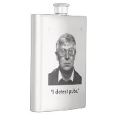 ペリーアンダーソンはパブのフラスコをひどく嫌います フラスク (右)