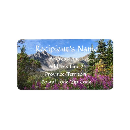 ペリーマウンテンビスタ ラベル (正面)