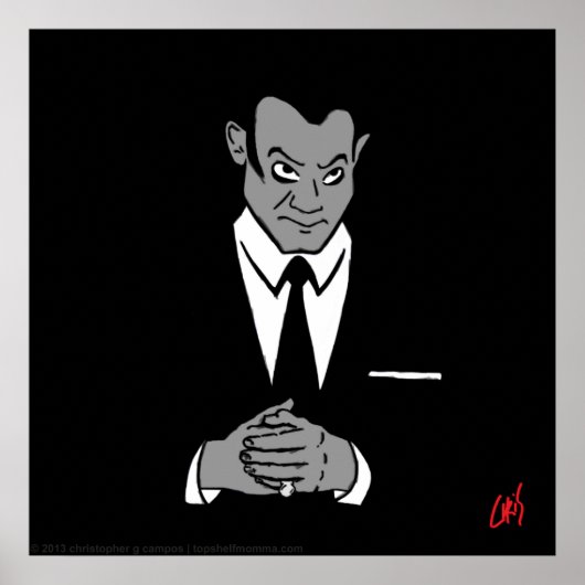 ペリーメイソンポートレート ポスター (正面)