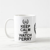 ペリー保の法的なユーモアを見る穏やかさ マグカップ (左)