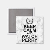 ペリー保の法的なユーモアを見る穏やかさ マグネット (正面/裏面)