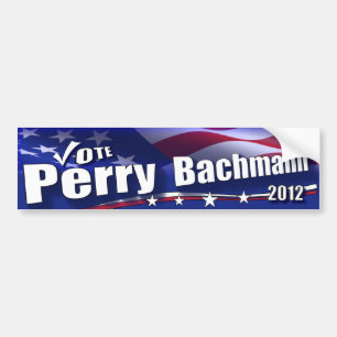 ペリーBachmann 2012年 バンパーステッカー